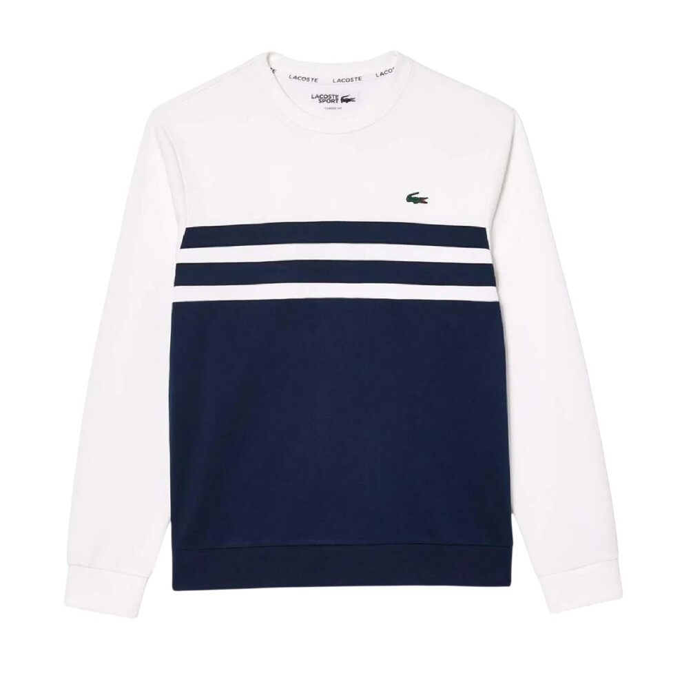 Lacoste Mens Colour Block Tennis Sweatshirt