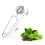 18Pcs Tea Infuser Loose Leaf Tea Snap  Tea Strainer Spoon Stainless Steel Tea Filter Steeper with Handle 5
