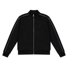 (16 Years, Black) Calvin Klein Childrens/Kids Jeans Contrast Piping Track Jacket