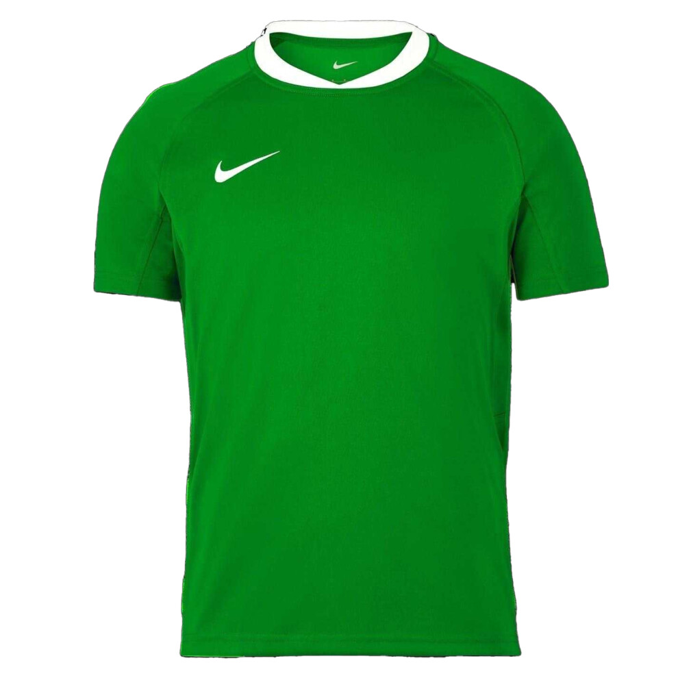 Nike Mens Swoosh Crew Neck Raglan T-Shirt Green