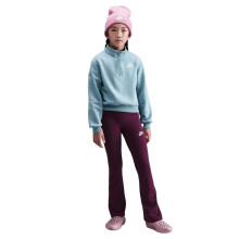 (13 Years, Bordeaux Red/White) Nike Girls Favorites Flared Leggings