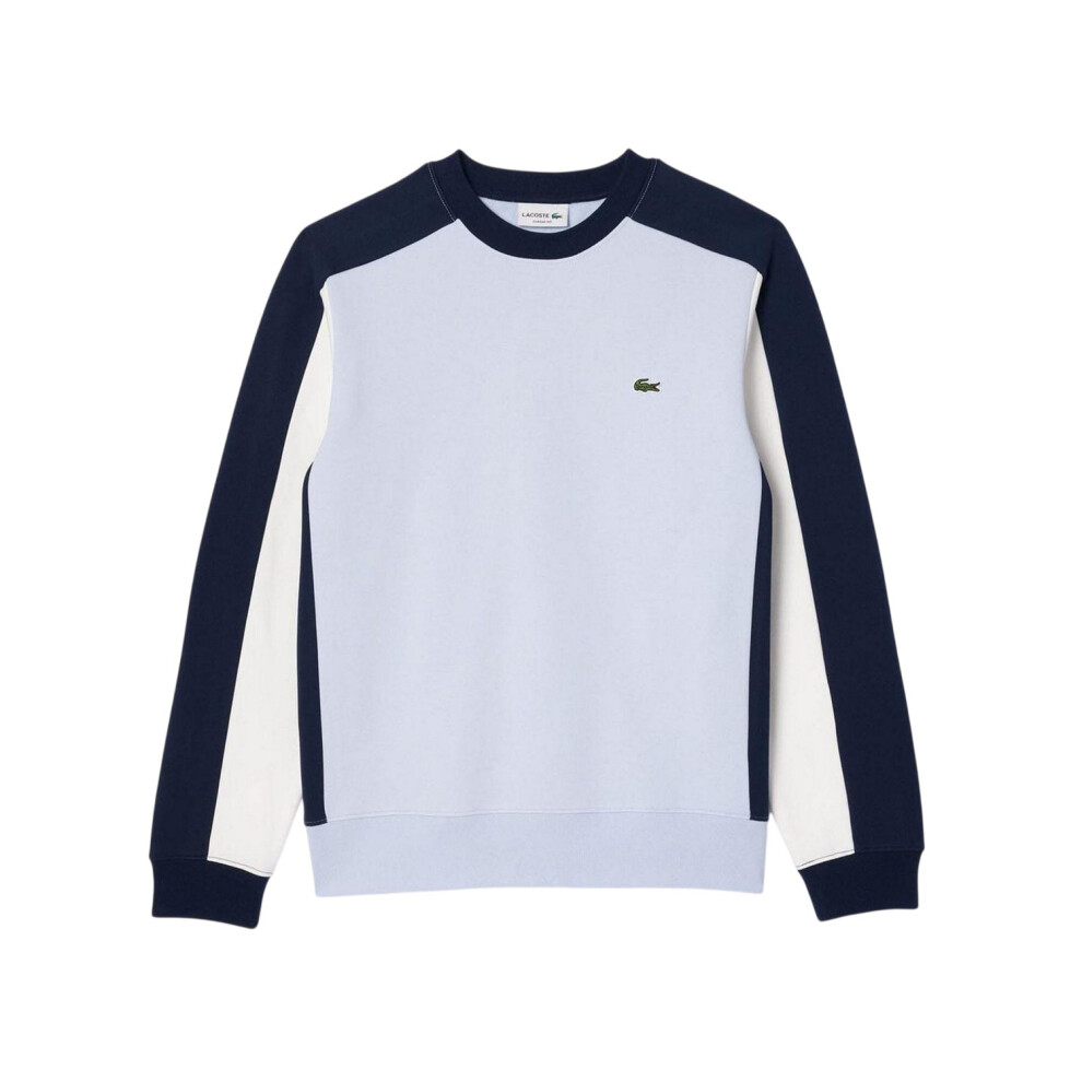 Lacoste Mens Colour Block Raglan Sweatshirt