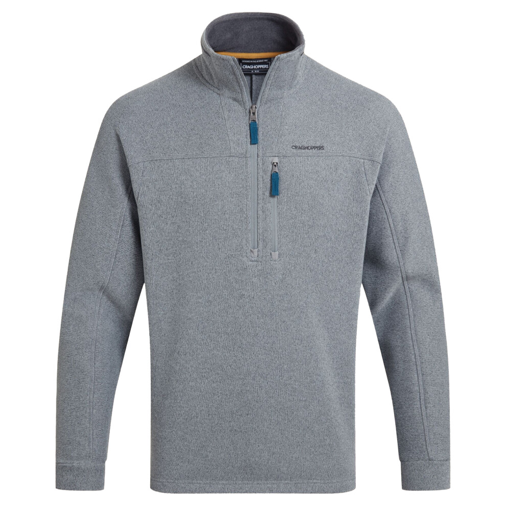 Craghoppers (S, Cloud ) Mens Torney Iii Half Zip Fleece Grey