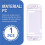 For  Switch2 Protective Case Put in Dock Split Type Protective Shell for Switch2 Shockproof Design Cover White 3