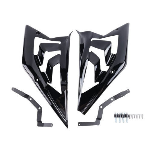 Side Panel Cover Frame Spoiler Guard Fairing  Side Panel Shell for  675SR Motorcycle Accessories Black