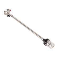 Feu de Navigation de 61 cm (24 Pouces) à del Blanche à 360 Degrés, 12 V/24 V, avec Mât Réglable pour Petits Bateaux