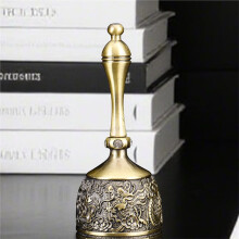 Hand Cranked Bell Restaurant Food Delivery Bell Multipurpose Party Supplies Artwork Modern Loud Bells for Party