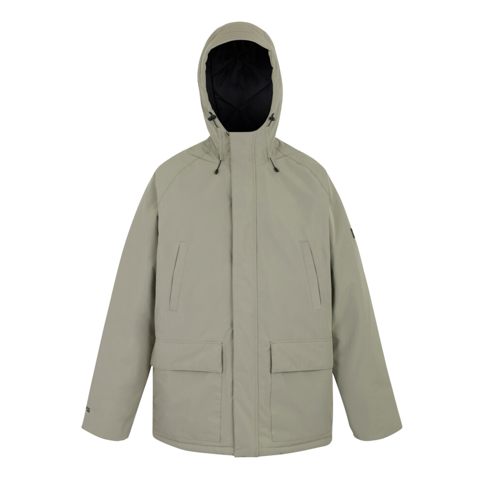 Regatta (3Xl, Golden Sand/Black) Mens Savon Insulated Waterproof Jacket Black