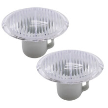 2 Pièces 51825157 Clignotant Latéral pour 500, pour M145 (2007-2019), pour 46550560, 51806585