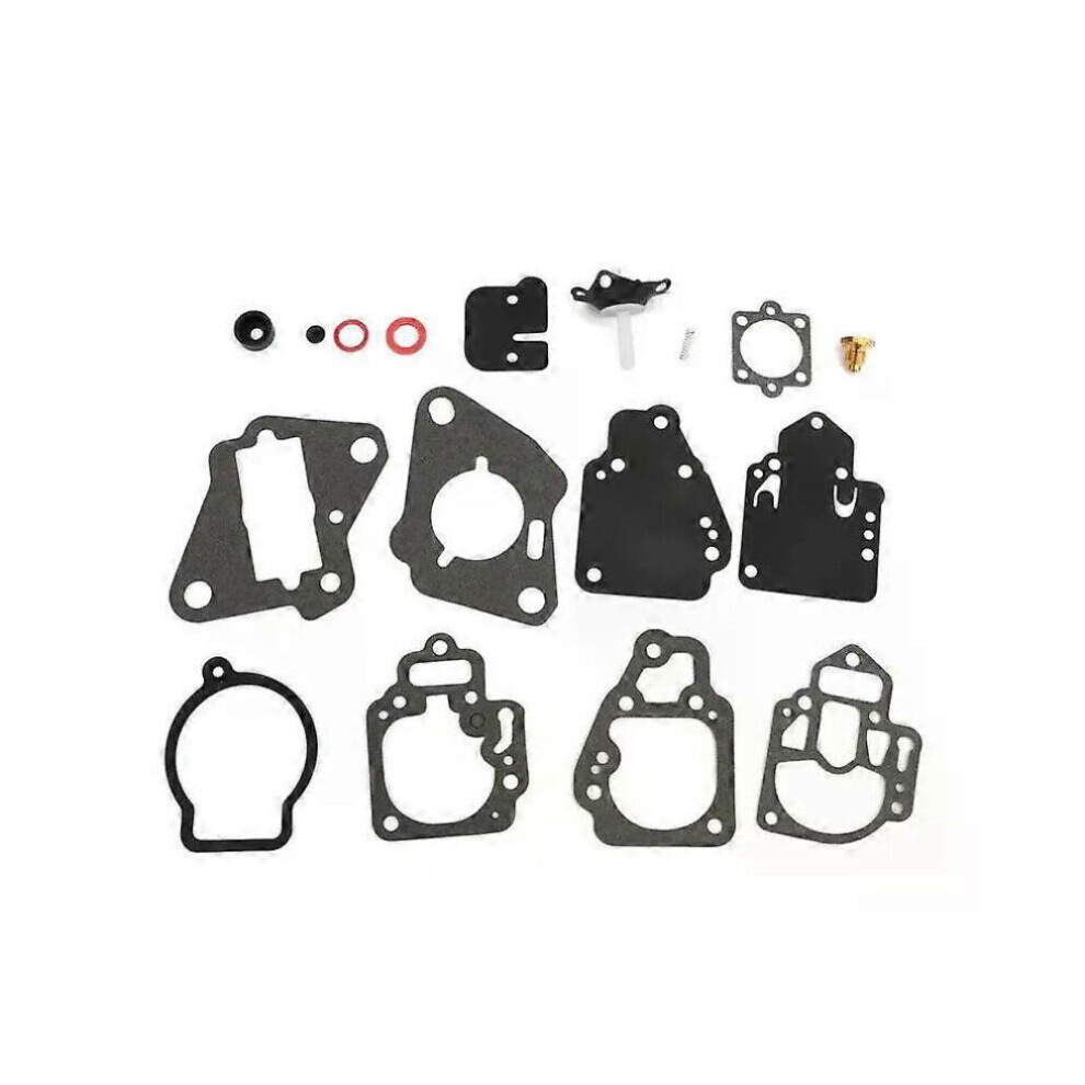 Motorcycle Carburetor Repair Kit Compatible With Mercury Marine (Replaces 1395-97611, 1395-9645, 1395-9761) 9174446939987