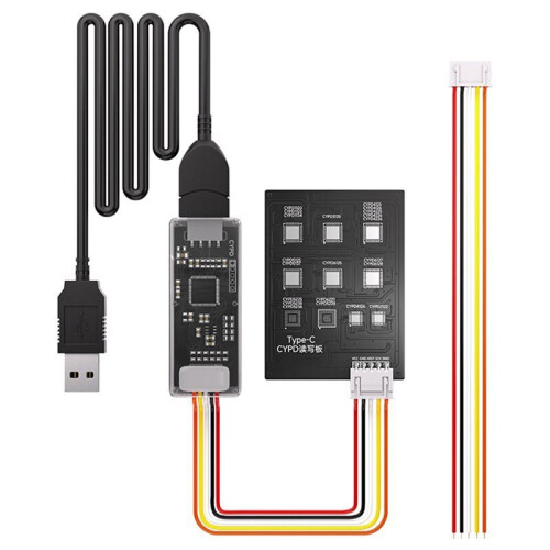 Programmateur CYPD pour Ordinateurs Portables : Interface Type-C, Lecteur et Graveur de Puces Type-C Vers CYPD, Outil de Programmation USB pour