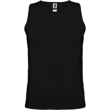 (7-8 Years, Solid Black) Roly Childrens/Kids Andre Sports Vest Top