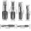 6-Piece NPT Pipe Tap Set Precise Steel Threading Tools for Woodworking for Clean Accurate Threads 4