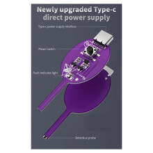 Testeur de Circuit K7S pour la Réparation Électronique avec Alimentation Type-C et Indicateur LED, Outil de Localisation des Pannes