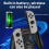 For    Display Handler Bracket Gaming Grip Handle Controller Gaming Grip Bracket Holder Black 4