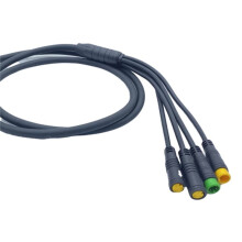 For Bafang Mid-Mounted Motor 1T4 Main M300 M400 M420 M620 Mid-Mounted Motor Main 1T4UART+PT-1 Throttle