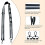 Radio Strap for Small & Medium Radios, Adjustable Widened Shoulder Strap with 300cm Reflective Strips & Anti-Sway Design 3