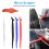 Vinyl Wrap Tool Kit for Car Window Tint Installation Micro Squeegee Corner Scraper Vinyl Cutter Profession Car Wrap Kit 5