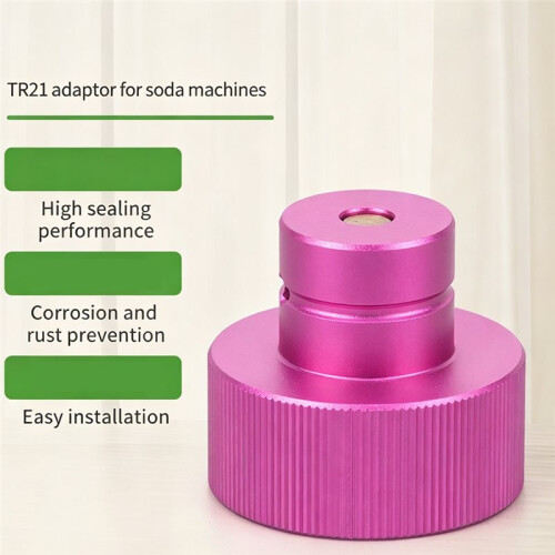 For TR21 CO2 Cylinder Converter to Quick Connect for  Soda Maker 2