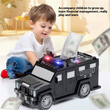 Spezielle Spardose für Kinder mit Passwort, Automatischer Geldaufroller, Geldautomat, Auto-Spardose für Jungen und Mädchen