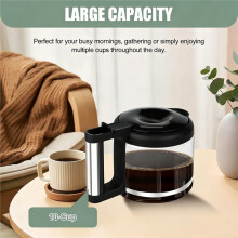 10-Cup Glass Coffee Pot Replacement for COM532M 3066 3067 3093 3094 3111 3112 KF140 KF863 & BCO Series