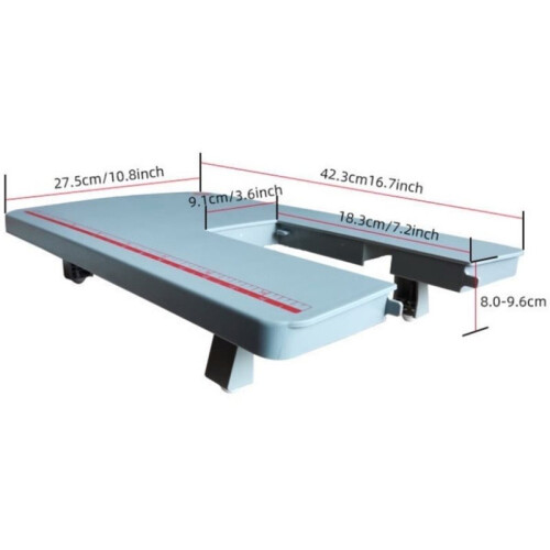 Extension Table for SINGER 660/670/680 Home Sewing Machine Extension Sewing Table Adjustable Height Extension Board