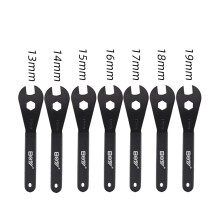 BOY 7 PeçAs Chave de Roda de Cubo de Bicicleta Chave de Eixo de Pedal Ferramenta de Reparo 13-19Mm CabeçA de Bicicleta Chave de Chave de Cone Aberto