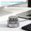Volume Control Knob 2.4G  USB C Wired Multimedia Controller Knob with RGB Lights for Phone Tablet PC 4