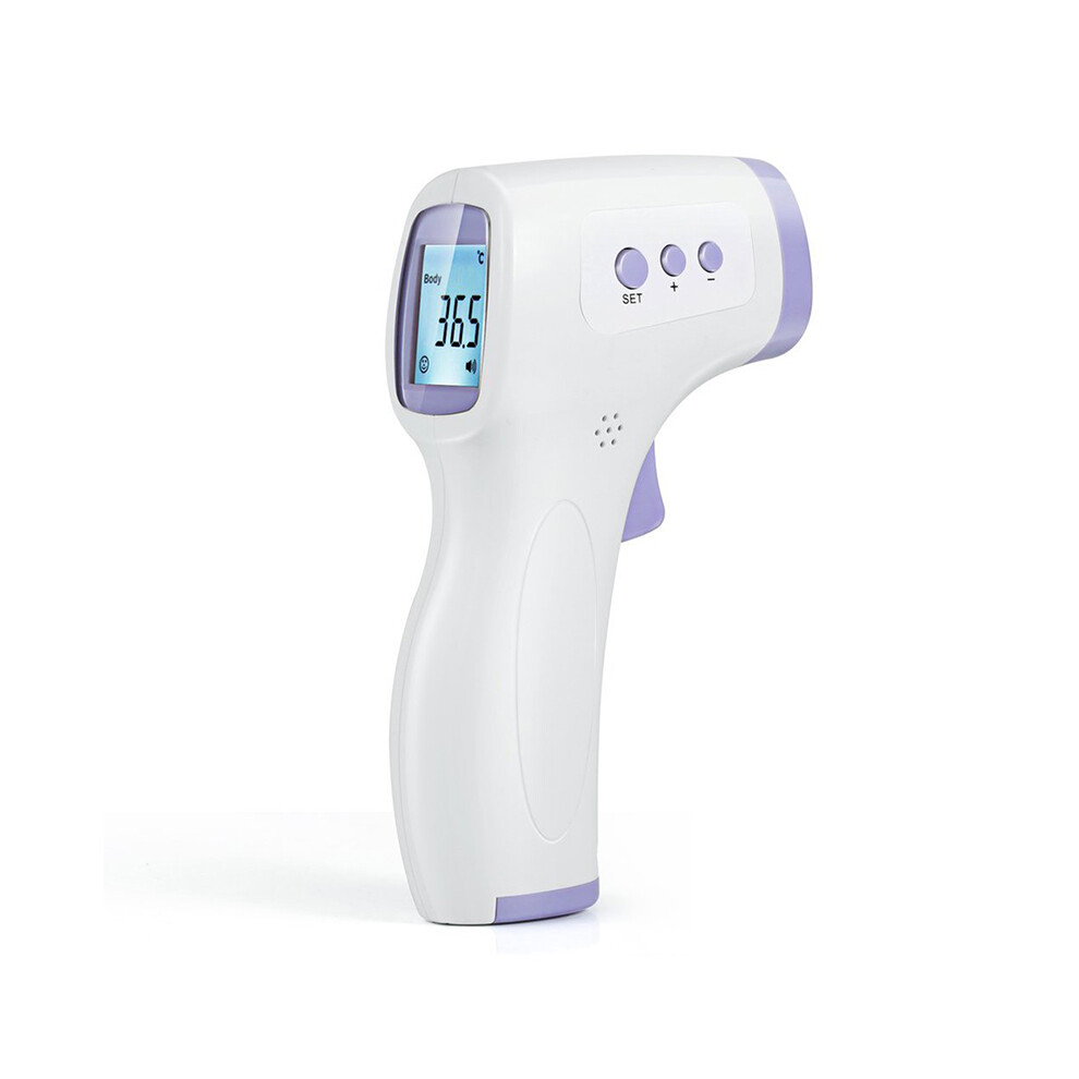 Stoyotu (White) Forehead Digital Thermometer Non Contact Infrared Medical Thermometer Body Temperature Fever Measure Tool For Baby Adults