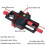 Universal Metal Macro Focusing Rail Slider Close- Shooting  Camera Support Bracket Holder for Tripod 9