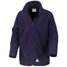 (L, Navy Blue) Result Core Childrens/Kids Micron Fleece Jacket