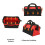 Red 16in Tool Storage Bag Wide Mouth Portable 10