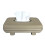Beige Microfiber Leather Car Tissue Box 10