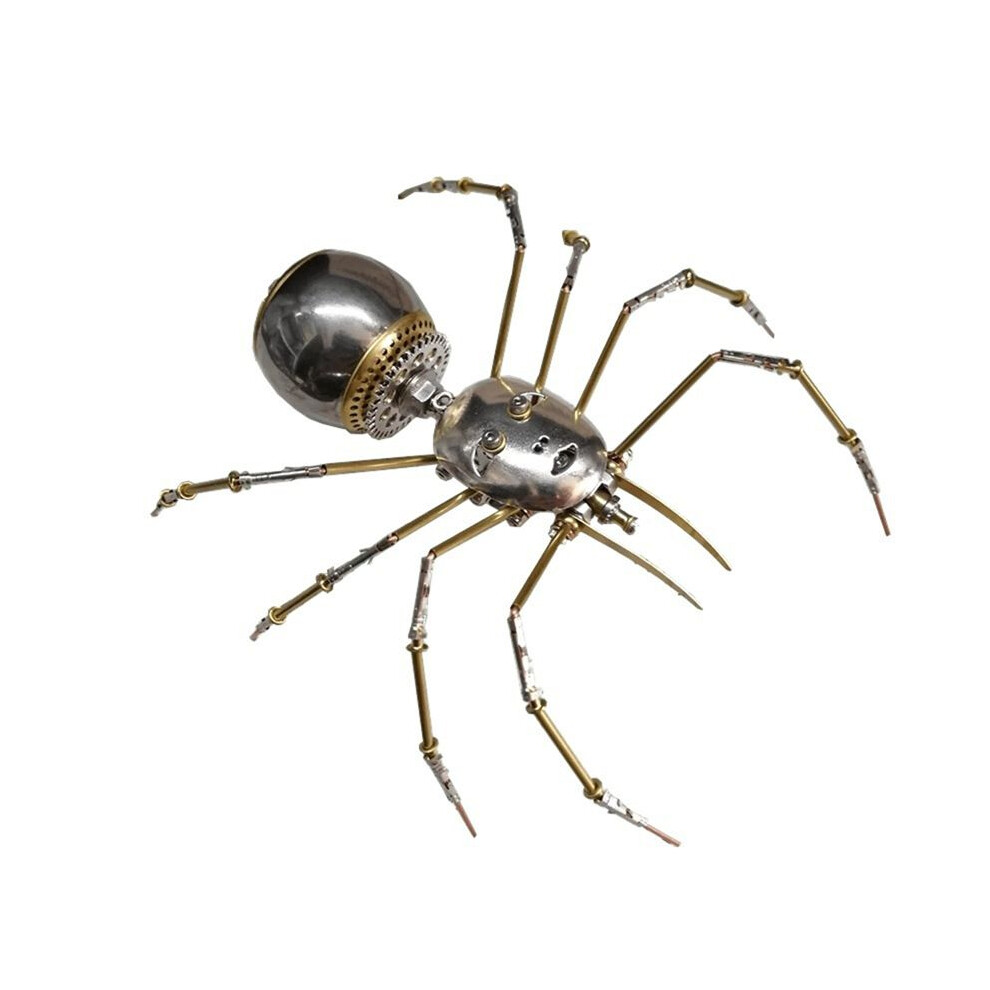 Diy Mechanical Spider Metal Model Kit 3D Puzzles Mechanical Insects Assembly Handmade Metal Puzzles,A 6032710865826