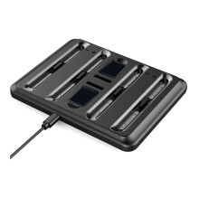 For 2 Controller Charging Station 4 in 1 Charging Stand 4 Joy Con Controllers Charging Station