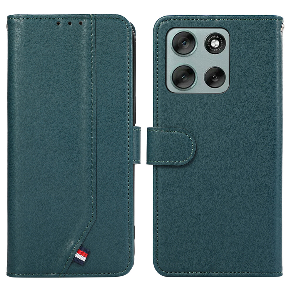 (Green) For Motorola Moto G86 5G Case Rfid Blocking Flip Leather Phone Cover Green 6914298340202