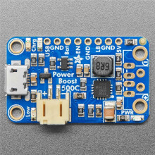 For Adafruit 1944 5V PowerBoost 500 Charger LiPo USB Boost Converter Module 500mA+ Step- Power Supply Board