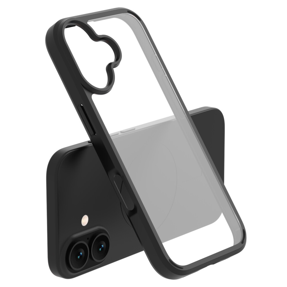 (Black) Lereach Toc Series For Iphone 17 Case Tpu + Acrylic Phone Cover Black 6914290894949