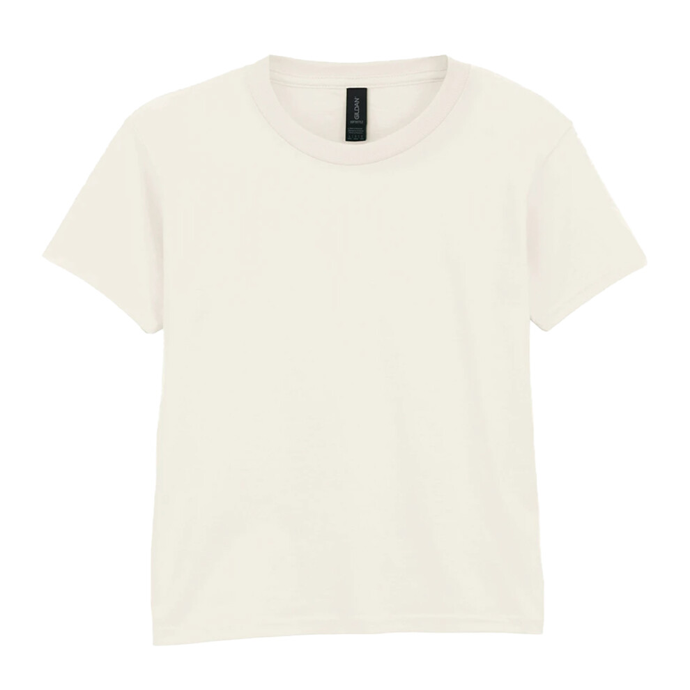 Gildan (5-6 Years, Natural) Childrens/Kids Softstyle T-Shirt