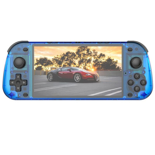 R50S Retro Handheld Game Console128GB Linux System 5.1inch IPS Screen Dual Player Online Gaming Console
