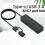 USB HUB, 7-Port 3.0 Button USB Expansion Splitter, Computer Splitter, High-Speed HUB for Laptop Computer 2