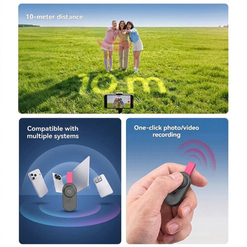 RC05 Phone Wireless Remote Shutter 10m  Control One-Press Photo & Video Selfie Remote 2