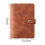 Binder Refillable Planner Notebook, Portable Account, 6  PU Leather Book with Pockets, Dividers, Refill Paper 5