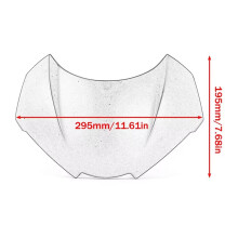 Motorcycle Headlight Fairing Upper Cover Cowl for Street Triple 765R 765RS 2020-2022 Accessories