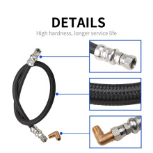Forklift Propane Hose (LPG) 34" Length W/ Rego 7141F Tank Connector & 1/4 MPT for All Brands of Forklifts
