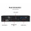 6.0 Digital Audio Processor with Digital Feedback Suppressor Six-Speed Frequency Shift to Suppress Feedback EU 9