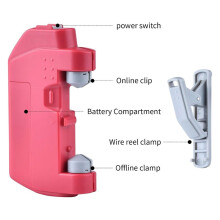 Strumento Elettrico per Annodare I Fili da Pesca, Strumento per Annodare Gli Ami, Annodatore per Lenza per un Montaggio Rapido e Sicuro.