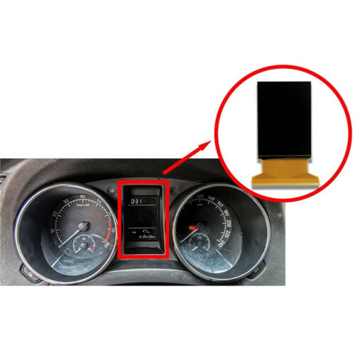 Car Middle Instrument LCD Display Screen for  Superb Octavia Flex Cable Speedometer Pixel Repair Screen Display 2
