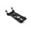 Motorcycle Handlebar Riser Extension Base CNC Handle Bar Mount Clamp Adapter for Indian Chieftain PowerPlus 25- Black 6