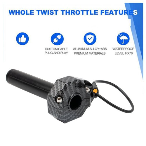 Acceleratore A Manopola Completa per Ebike Lectric XP4, Macfox X1, HappyRun e Freego. 1